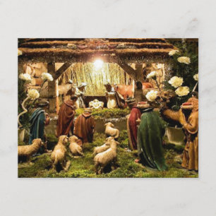 nativity scene invitation