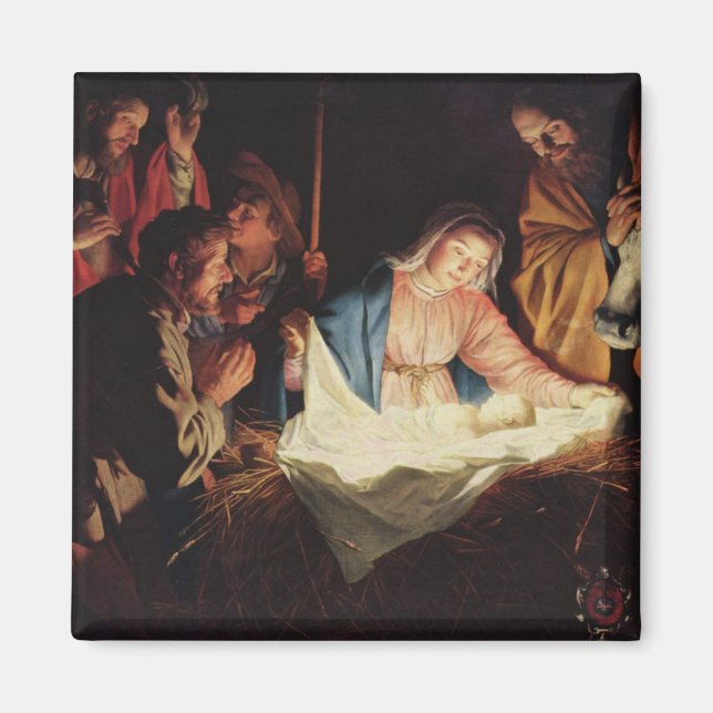 Nativity Scene Magnet (Front)