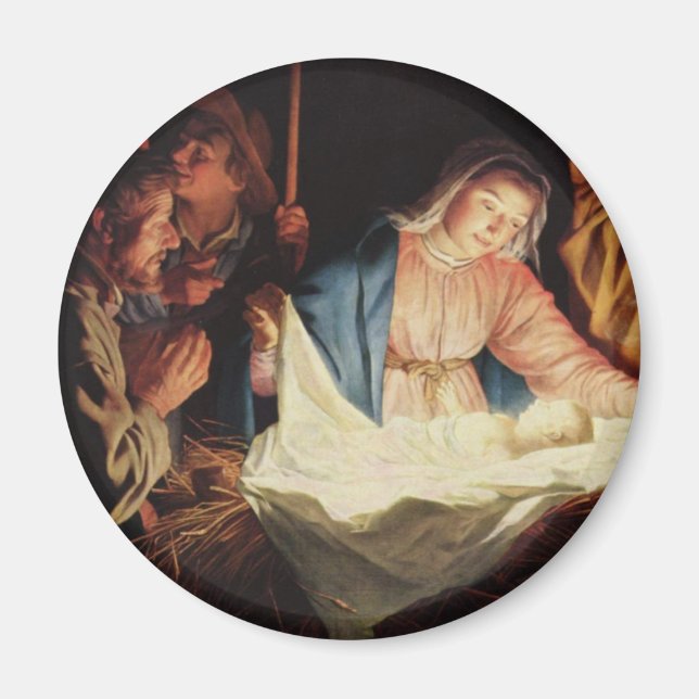 Nativity Scene Magnet (Front)