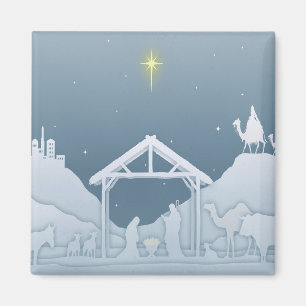 Nativity Scene Magnet