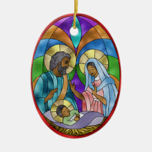 Nativity Scene Ornament - SRF