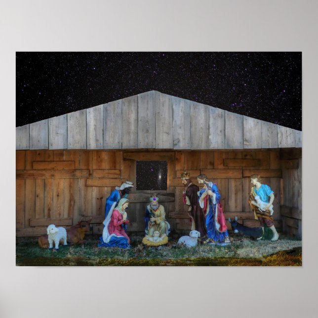 Nativity Scene Poster (Front)
