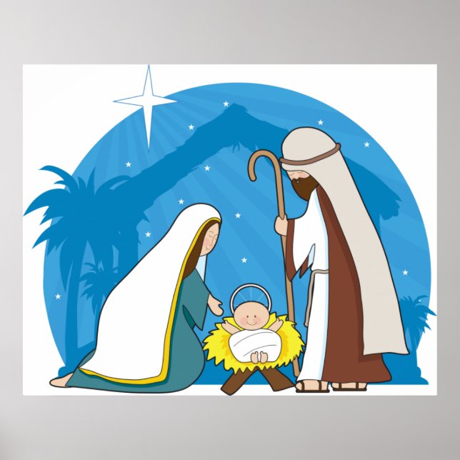 Nativity Scene Poster (Front)