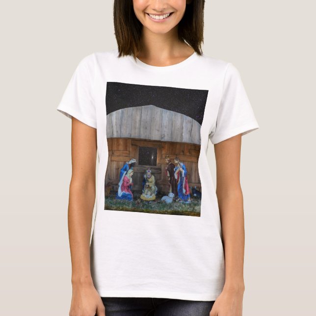 Nativity Scene T-Shirt (Front)