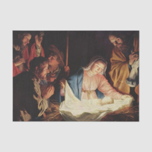 Nativity Scene Tissue Paper