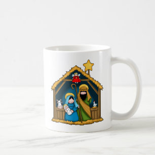 Nativity Stable Scene Coffee Mug