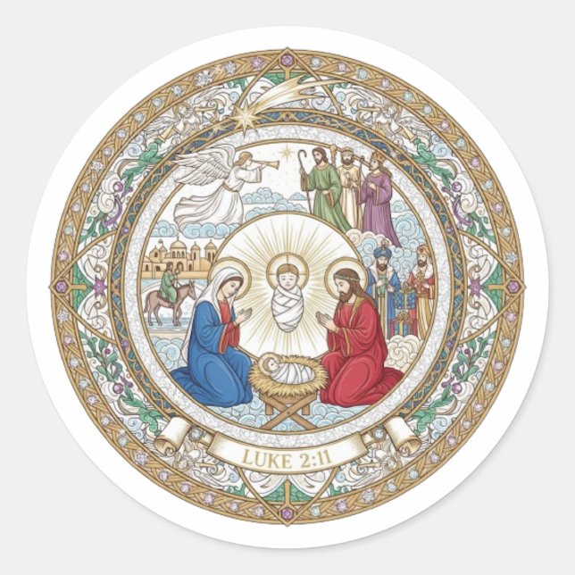 NATIVITY Sticker (Front)