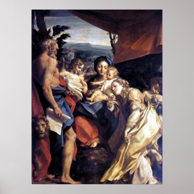 Nativity - The Day - Correggio - Renaissance Poster (Front)