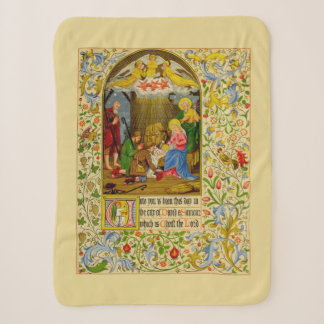 Nativity | Unto you is born this day Sherpa Blanket