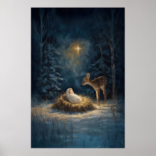 Nativity Wall Art Jesus is Born Nativity Scene