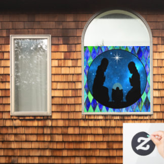 Nativity Window Cling
