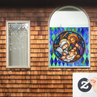 Nativity Window Cling