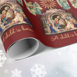 Nativity with Angels Christmas Baby Jesus Quality Wrapping Paper<br><div class="desc">Nativity with Angels Christmas Baby Jesus Quality Wrapping Paper</div>