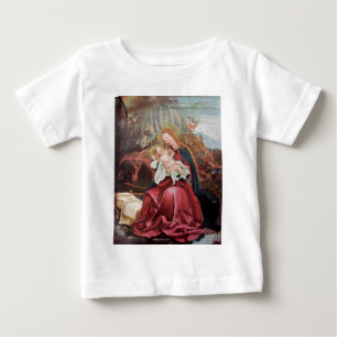 NATIVITY WITH ANGELS - MAGIC OF CHRISTMAS BABY T-Shirt