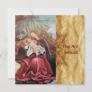 NATIVITY WITH ANGELS - MAGIC OF CHRISTMAS INVITATION