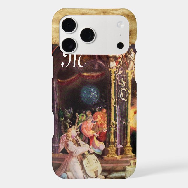 NATIVITY WITH ANGELS - MAGIC OF CHRISTMAS monogram (Back)