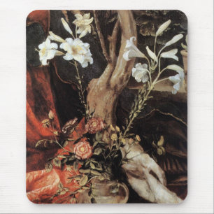 NATIVITY WITH WHITE LILLES - MAGIC OF CHRISTMAS MOUSE PAD