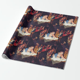 Nativity  wrapping paper