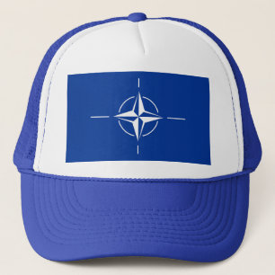 nato flag North Atlantic Treaty Organisation Allia Trucker Hat