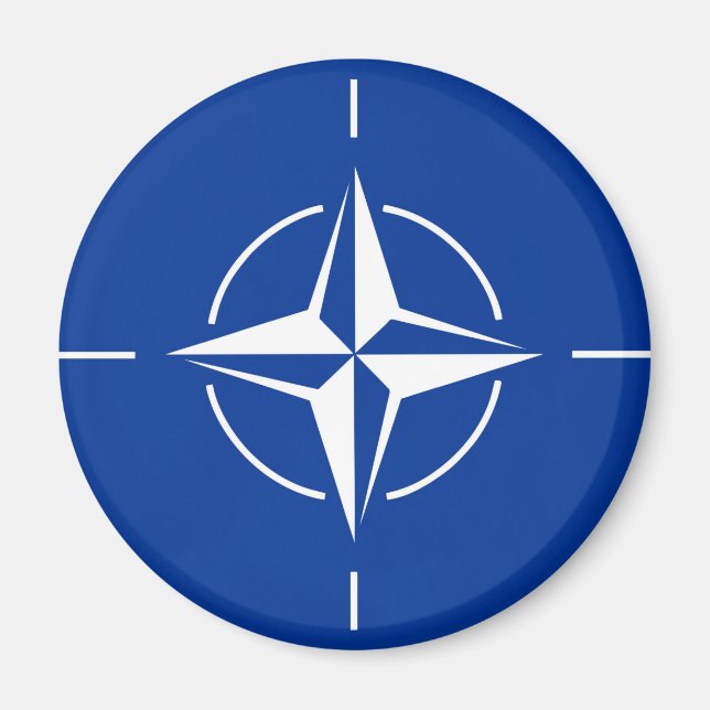 NATO flag symbol Magnet (Front)