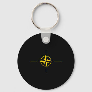 Nato Flag Ukraine Edition Trend Design Key Ring