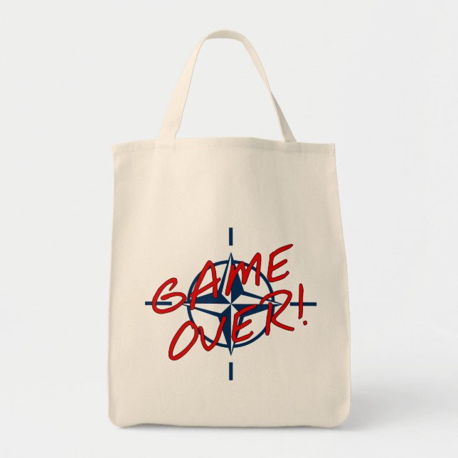 NATO Game Over - stop war Tote Bag (Front)