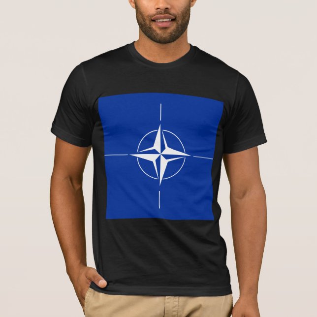 Nato High quality Flag T-Shirt (Front)