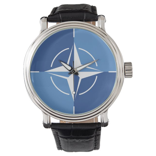 NATO ONAT flag symbol North Atlantic Treaty Organi Watch (Front)