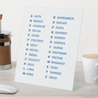 NATO Phonetic Alphabet Chart – Tactical A–Z Code