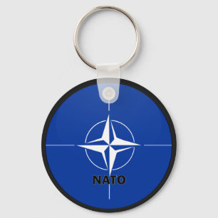 Nato Roundel quality Flag Key Ring