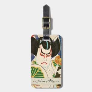 Natori Shunsen Bando Hikosaburo Thirty-six Kabuki Luggage Tag