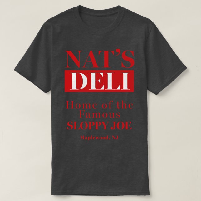 Nats Del T-Shirt (Design Front)