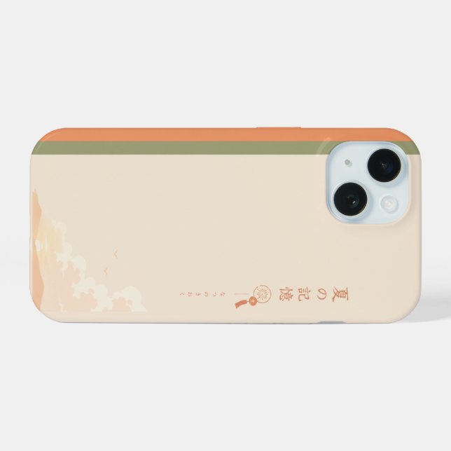 🌸 Natsu no Kioku Collection iPhone 15 Case (Back Horizontal)