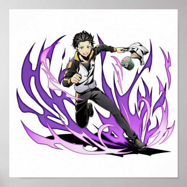 Natsuki Subaru  ReZERO  Starting Life in Another W Poster (Front)