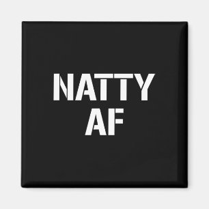 Natty Af Natural Bodybuilding Gifts Men Women Funn Magnet