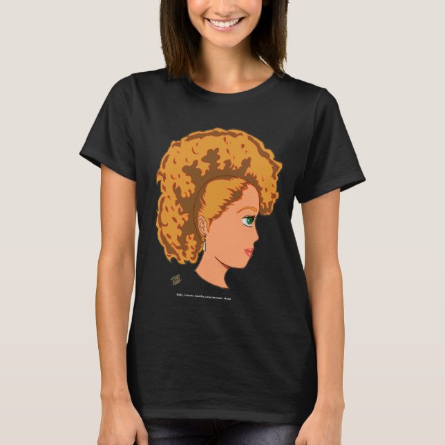 NATTY GIRL--Curly 2 T-Shirt (Front)