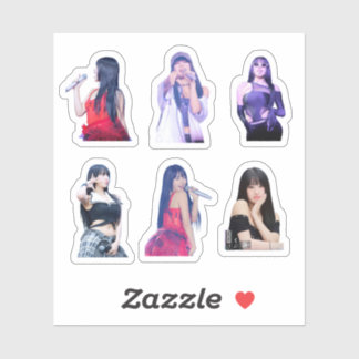 Natty Kiss Of Life Vinyl Sticker Pack