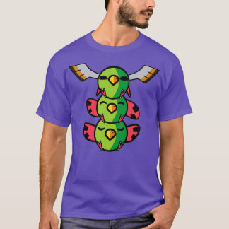 Natu Xatu Totem Pole  T-Shirt