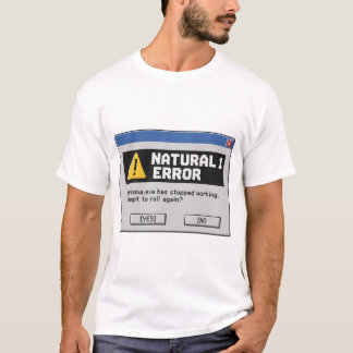 Natural 1 Error D&D T-Shirt | Funny Dungeon Master
