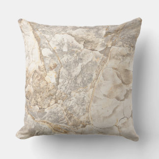 Natural Abstract Clay Patterns Neutral Colours Cushion