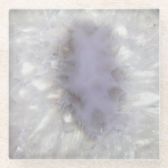 Natural Agate Coaster (Front)