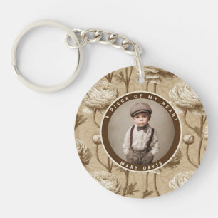 Natural Anniversary Gifts For Husband Ranunculus Key Ring