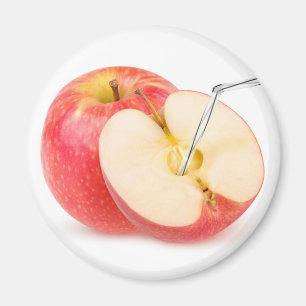 Natural apple juice magnet