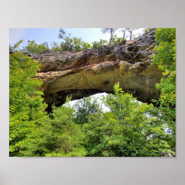 Natural Arch, Kentucky Poster (Front)
