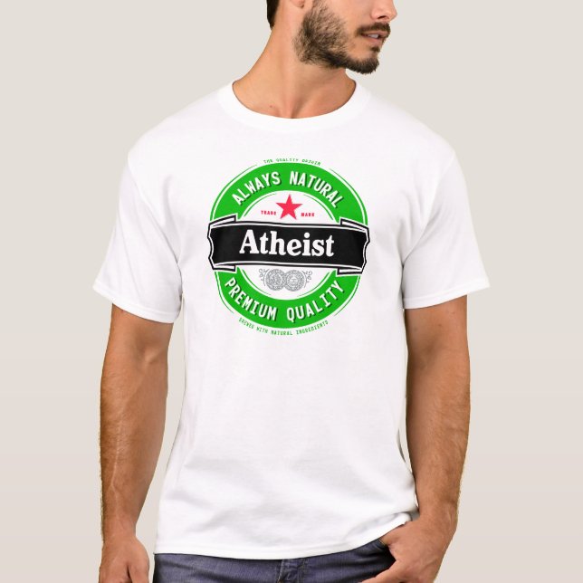 Natural Atheist T-Shirt (Front)