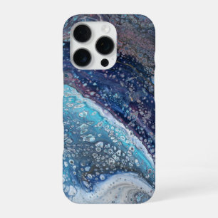 Natural Attraction 2 Blue Geode Phone Case