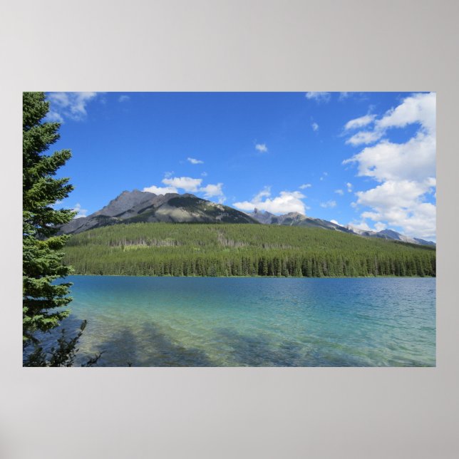Natural Banff Landscape Poster (Front)