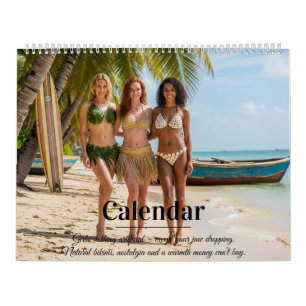 Natural Beach Calendar – Elegant & Playfull