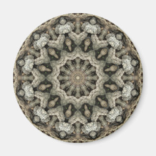 Natural Beauty Kaleidoscope Magnet
