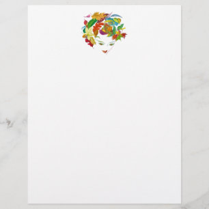 Natural Beauty ~ Letterhead Business Work Hair